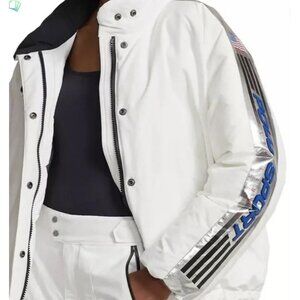 Polo Ralph Lauren Sport Ski Puffer White Silver ( M )